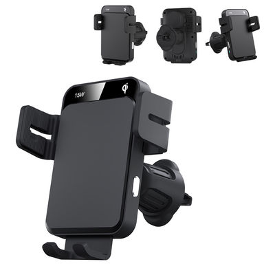 comprar Diseño de cubierta corredera Portador de teléfono para automóviles Brazo de sujeción automático de ajuste de tres vías online manufacture