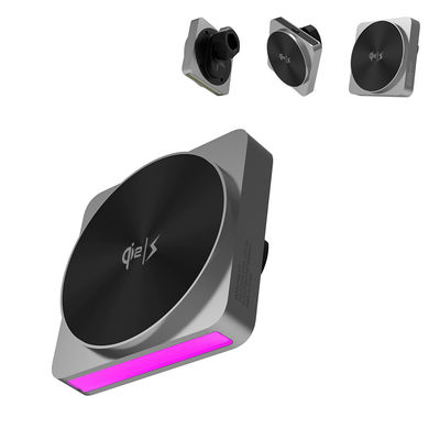 comprar Dynamic Atmosphere Experience Iphone Charger Stand With 9 Light Colors Switching And 15w Fast Charging For Automotive online manufacture