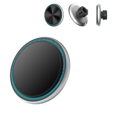 comprar Iphone 15 Pro Max cargador cargador de teléfono de coche inalámbrico magnético con luz de metal y opción de tallado de logotipo online manufacture