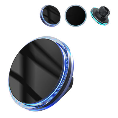 comprar Cargador de coche de iPhone original y único con carga inalámbrica magnética y diseño de luz ambiente de cristal online manufacture