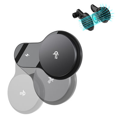 comprar 16 imanes fuerte succión magnética iPhone cargador inalámbrico ventilador ultra delgado enfriamiento del coche porta teléfonos online manufacture