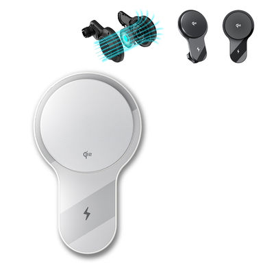 comprar Strong Magnetic Stability Ultra-Thin Fan Cooling Fast Charging Car Phone Holder For Automotive With Original Air Duct Design online manufacture