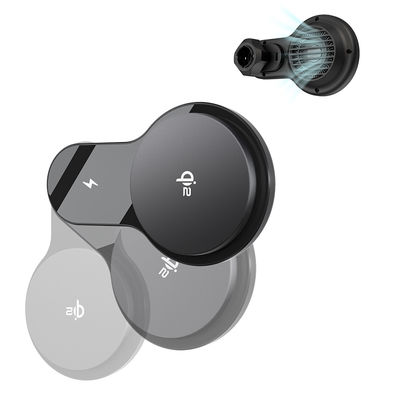 Qi2 Cargador rápido Magsafe Car Mount Fan Cooling Car Phone Holder Magsafe