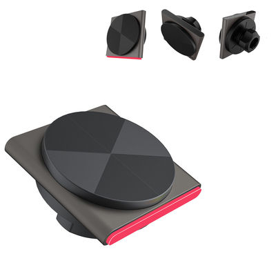 Cargador de automóviles de Iphone de metal 9 colores RGB Efecto de luz Inalámbrico Cargador montado con una sola mano